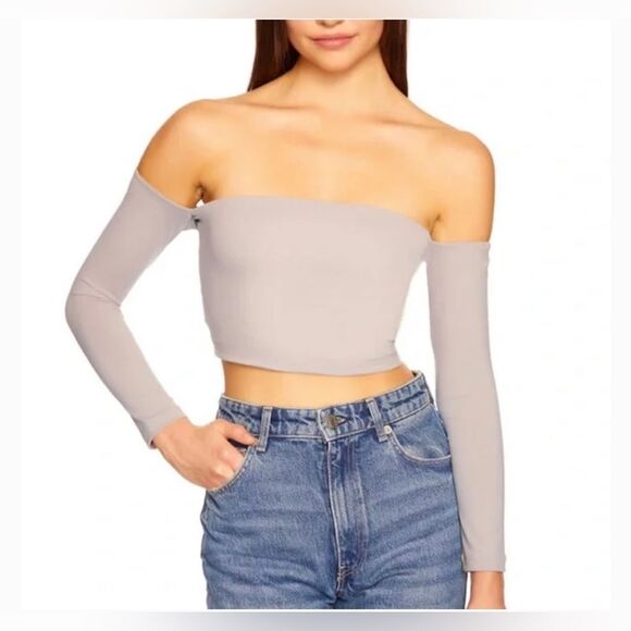 SUSANA MONACO tube top with sleeves - Picture 3 of 7